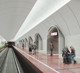 Станция метро «Ржевская»